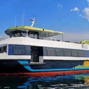 Catamarán en Ría de Vigo